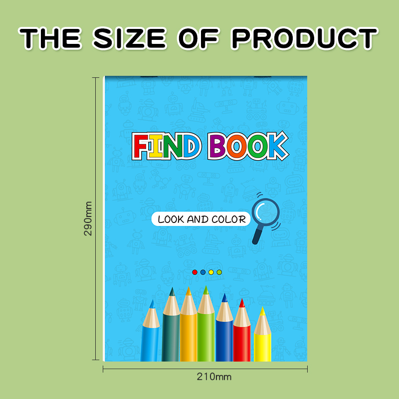 Interactive Book with Hidden P - Food Y Snacks Coloring Book ulasan dan harga
