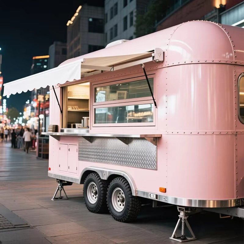 Mini Ice Cream Truck Food Cart - Food Snacks Delivery ulasan dan harga
