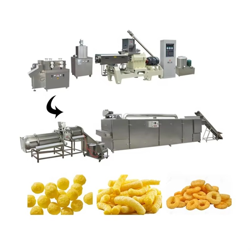 Custom Puffed Snack Food Produ - Peanut Butter Snack ulasan dan harga