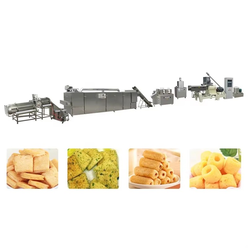 Custom Puffed Snack Food Produ - Peanut Butter Snack ulasan dan harga