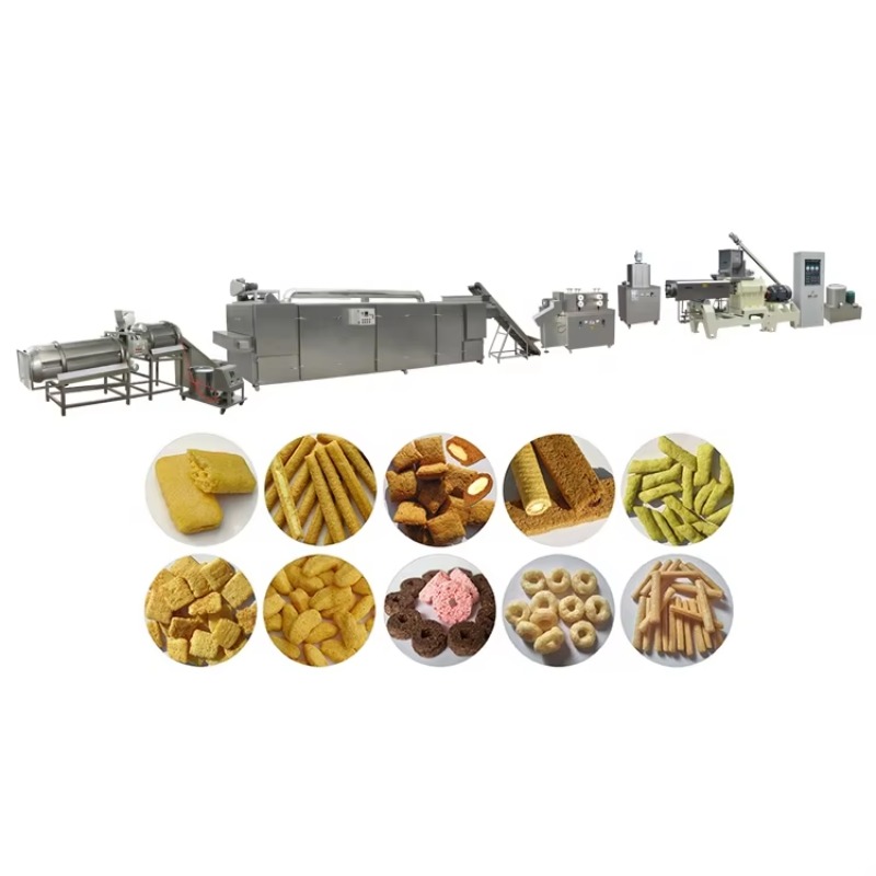 Custom Puffed Snack Food Produ - Peanut Butter Snack ulasan dan harga