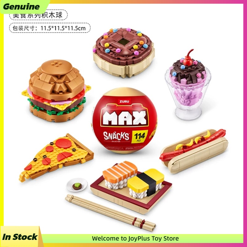 ZURU MAX Snacks Blind Box Buil - Food Good Snacks ulasan dan harga