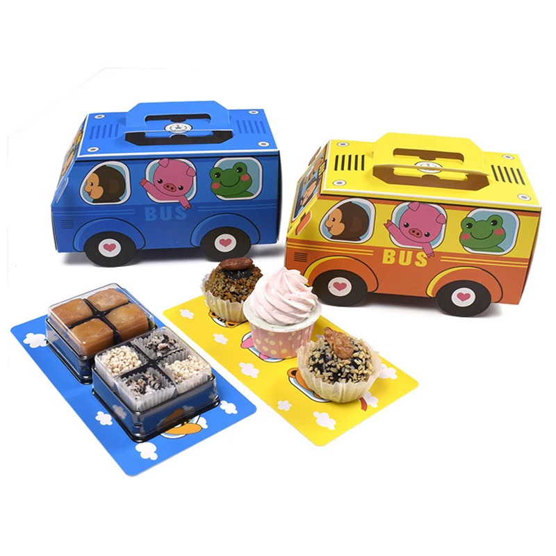 6PCS Gift Box Packaging Handle - Food Snacks For Party ulasan dan harga