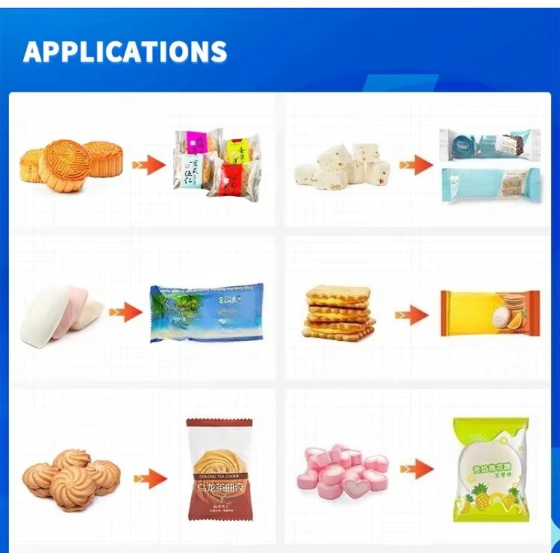 Automatic Pillow Type Packing  - Food Snacks Candy ulasan dan harga