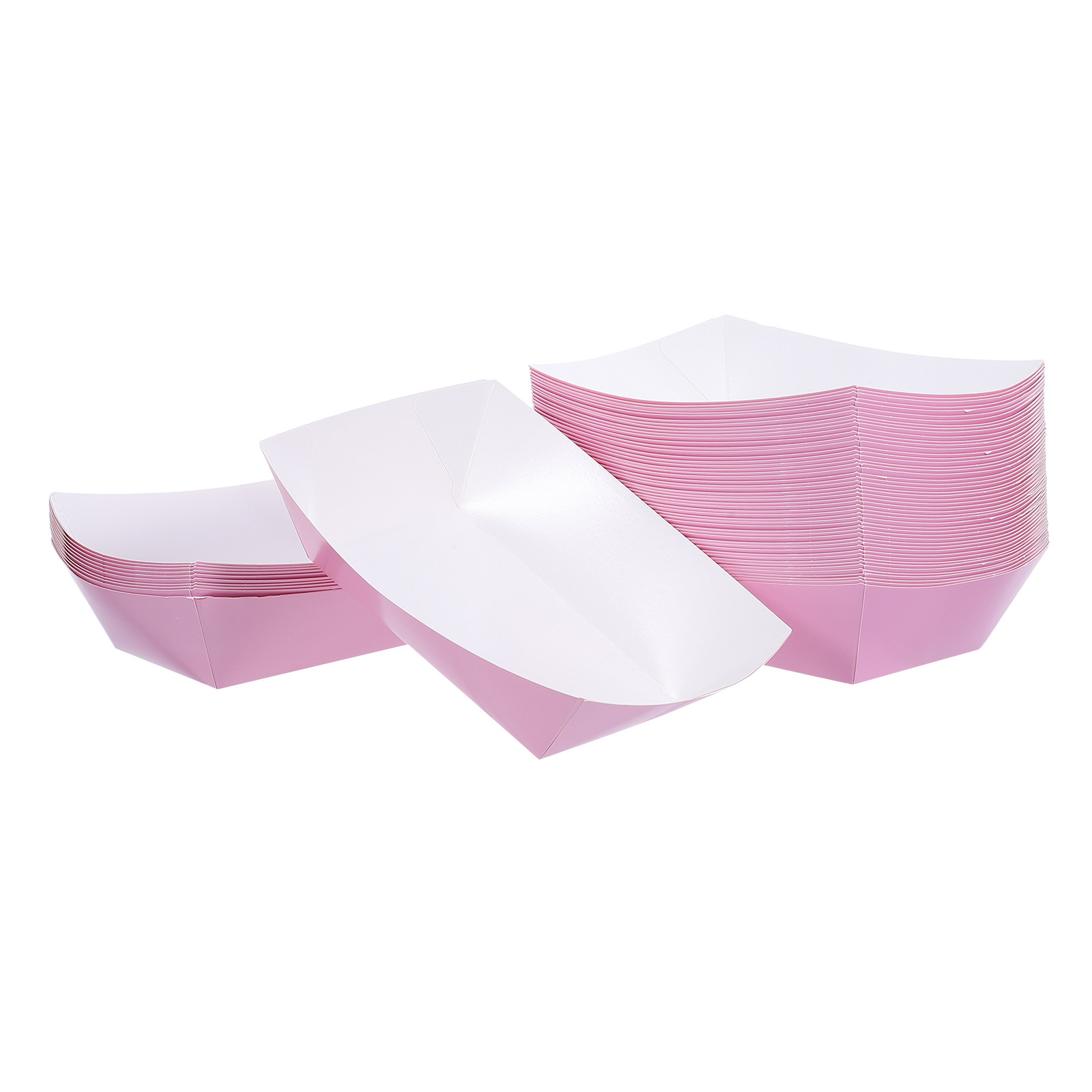 60 pcs Paper Food Disposable T - Food Snacks For Party ulasan dan harga