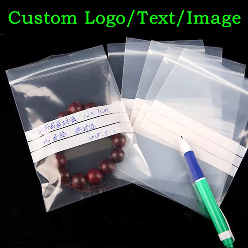200PCS PE Clear Plastic Writin - Food Snacks For Party ulasan dan harga