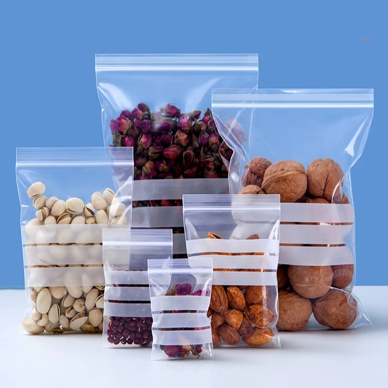 200PCS PE Clear Plastic Writin - Food Snacks For Party ulasan dan harga