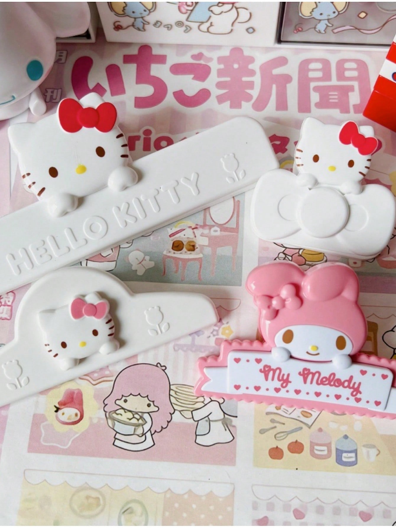 1/2pcs/set hellokittys Food Ba - Food Good Snacks ulasan dan harga