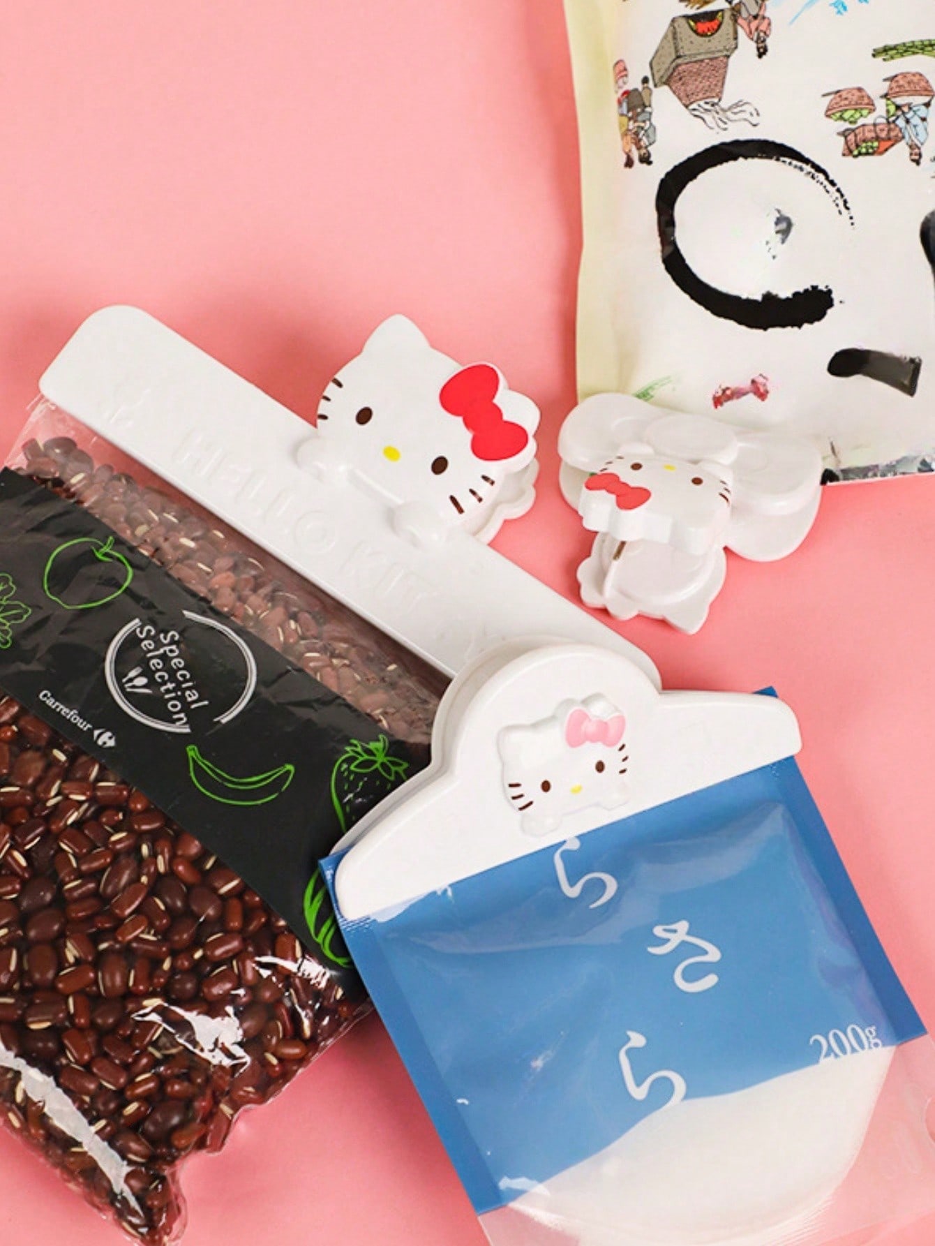 1/2pcs/set hellokittys Food Ba - Food Good Snacks ulasan dan harga