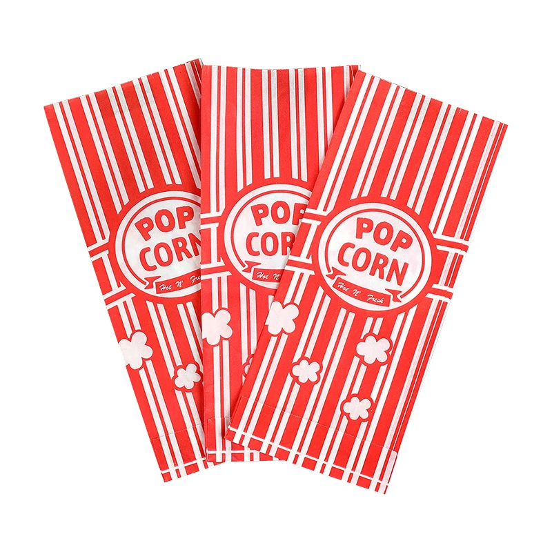 50Pcs Popcorn Packaging Bags S - Food Snacks For Party ulasan dan harga