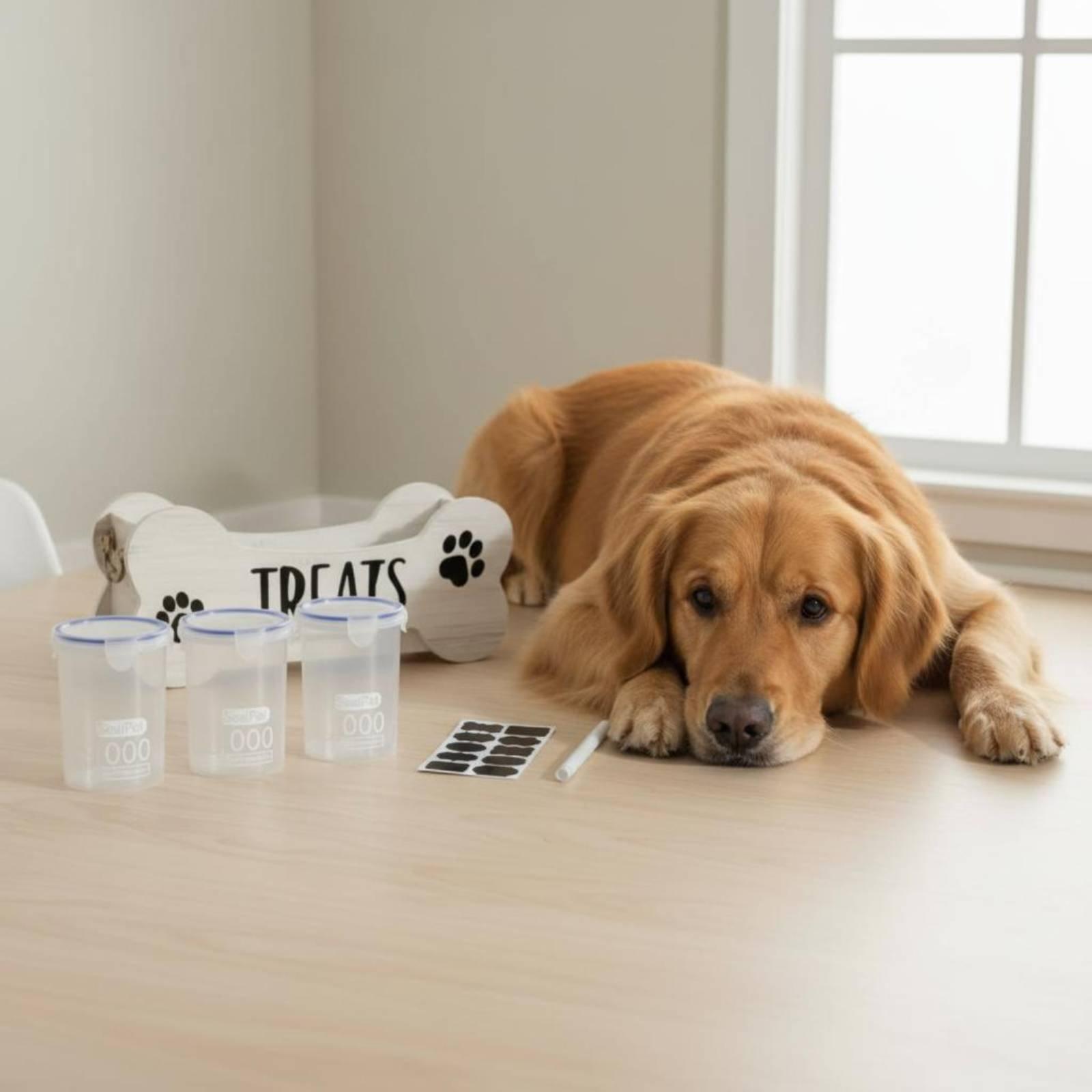 Large Capacity Pet Snack Jar w - Food Dehydrator Snacks ulasan dan harga