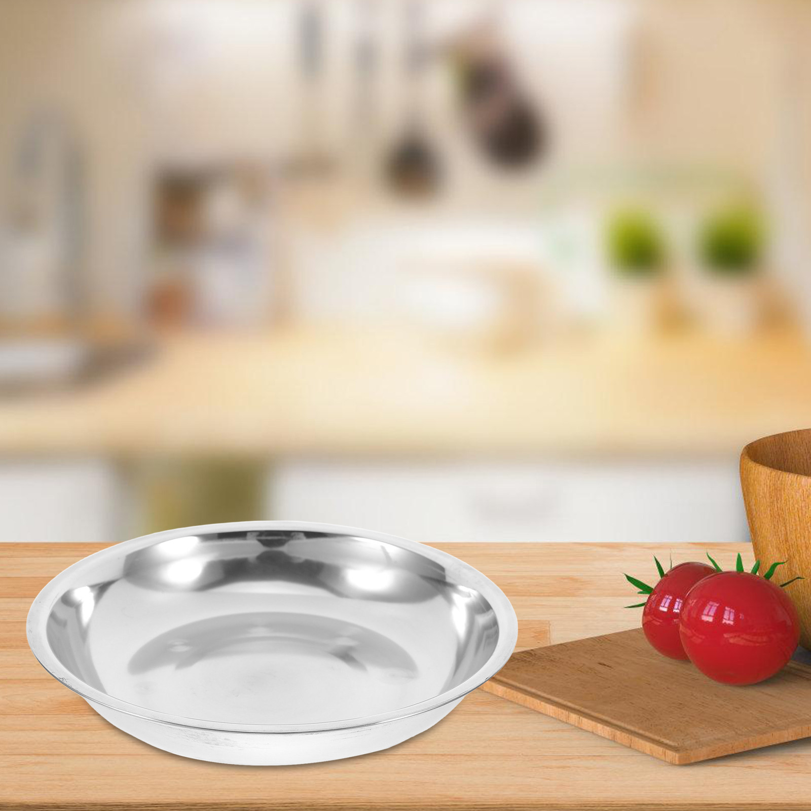 6Pcs Stainless Steel Bbq Plate - Food Snacks For Party ulasan dan harga