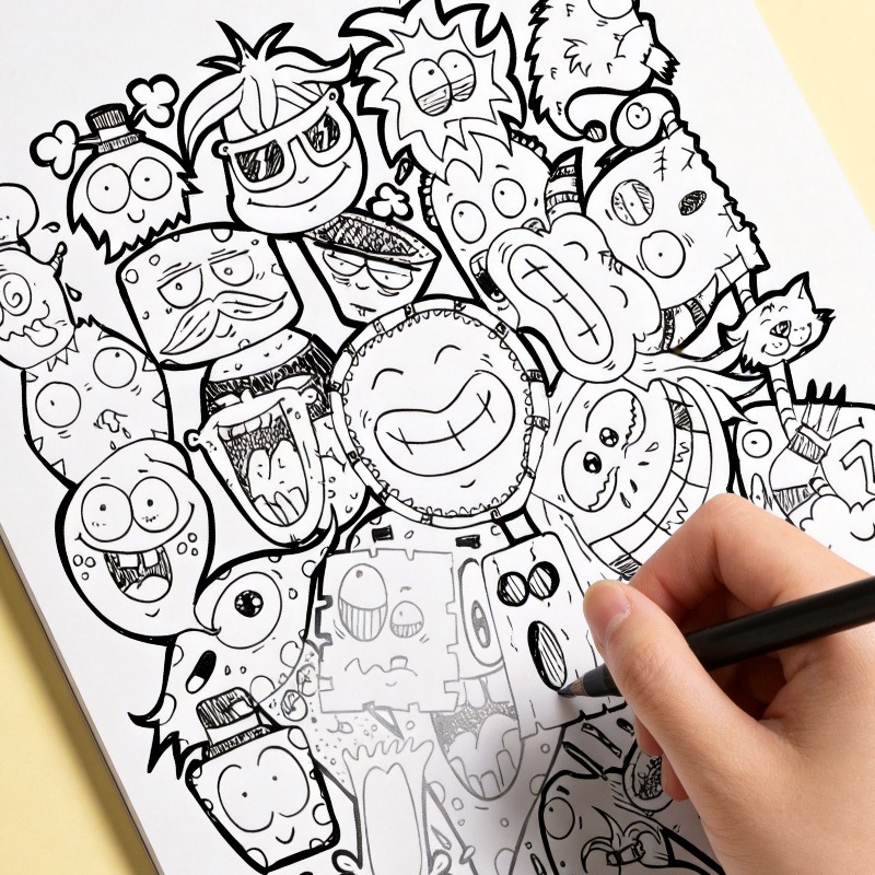 An Adult Decompression and Med - Food Y Snacks Coloring Book ulasan dan harga