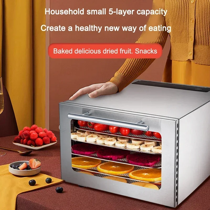 5 Layer Electric Dehydrator Fr - Food Dehydrator Snacks ulasan dan harga