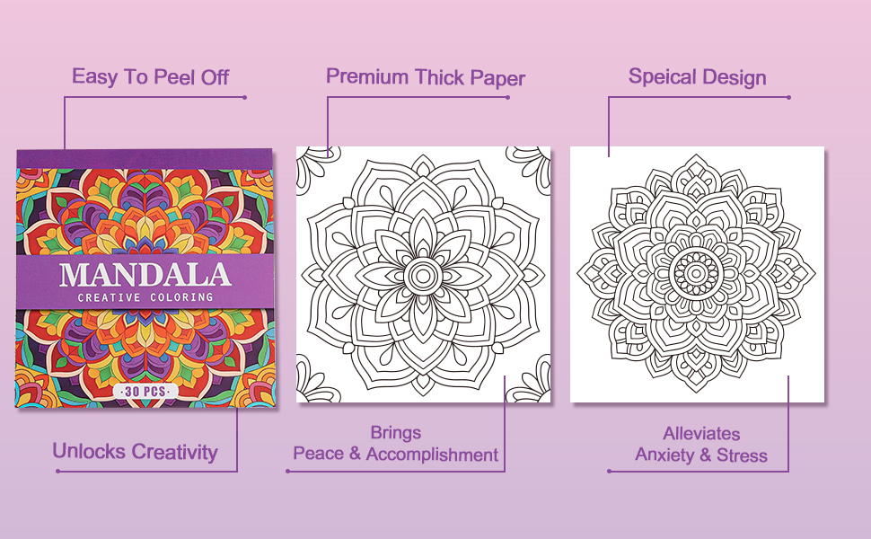 Mandala/Food Coloring Book, Ea - Food Y Snacks Coloring Book ulasan dan harga