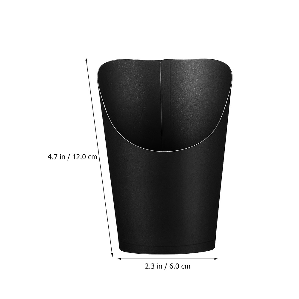 50Pcs French Fries Holder Cups - Food Snacks Candy ulasan dan harga