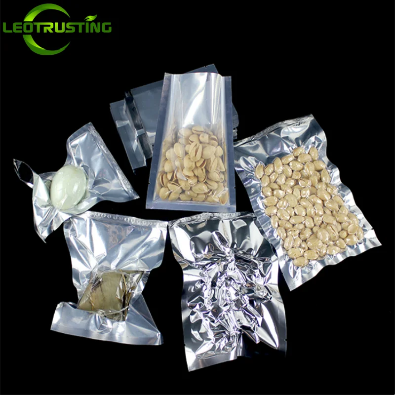 100 Pack Silver Glossy Flat Po - Food Snacks For Party ulasan dan harga